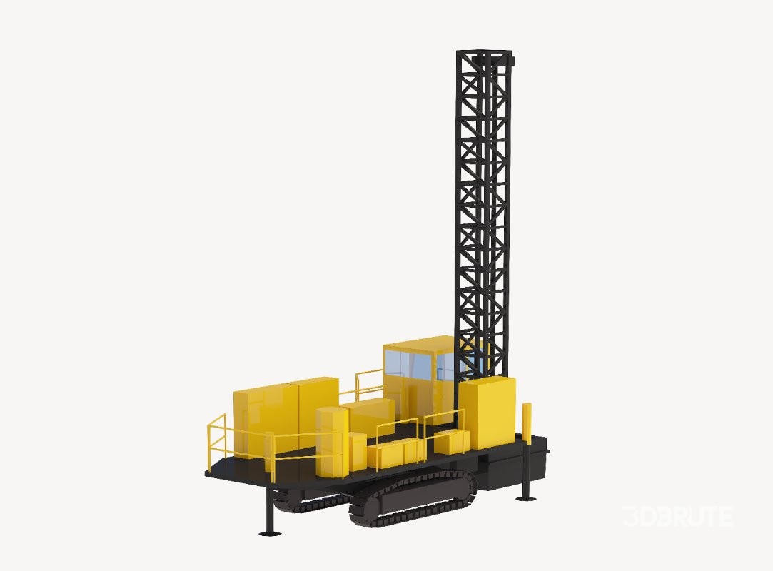 Drill Rig Construction M45 Simplified Image 3