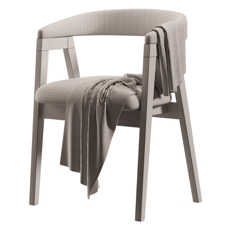 Chair Trevor Velvet Beige Image 7