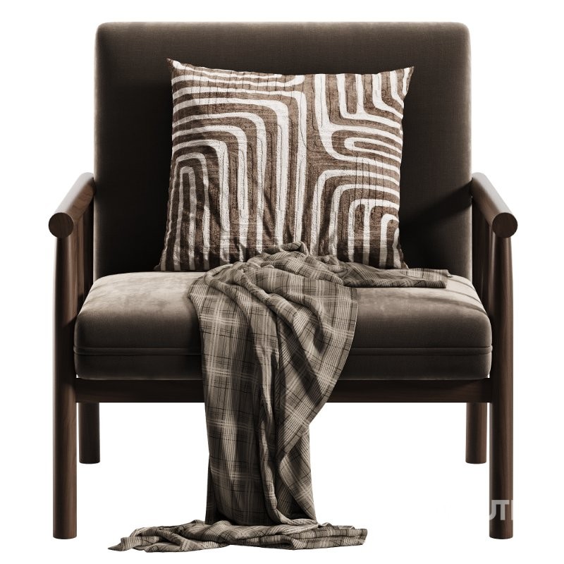 Beige Armchair Image 2