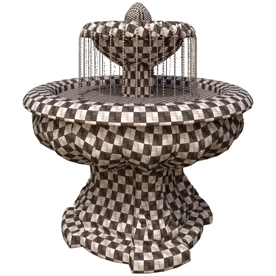 Classic Garden Fountain 03 Image 7