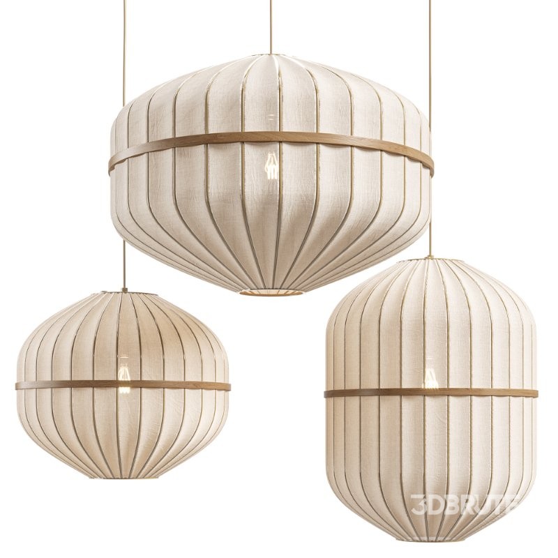 Bolia Lucen Pendants Ellipse & Cylinder & Octagon Image 3