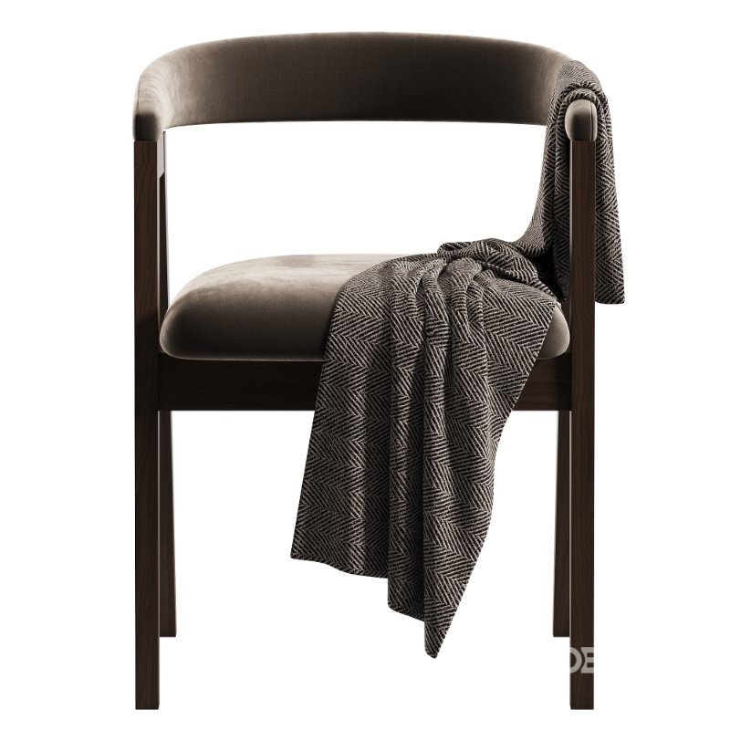 Chair Trevor Velvet Beige Image 2