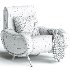 Lady armchair - Thumbnail 2