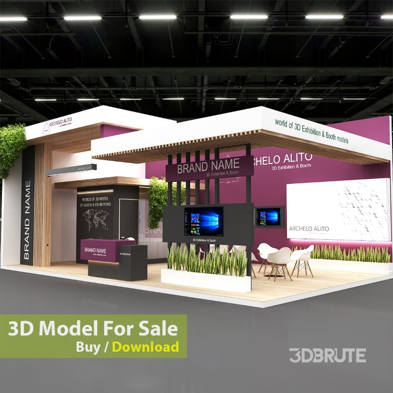 stand booth stall Image 1