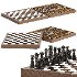 Beige Leather Chessboard - Thumbnail 4