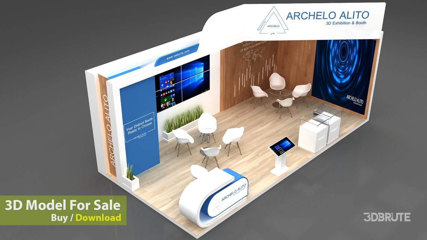3d stand booth Image 3