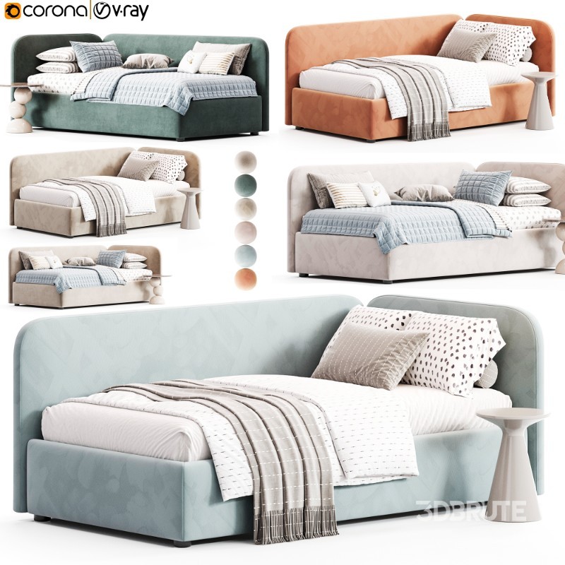 Corner bed Bruni kids Image 6