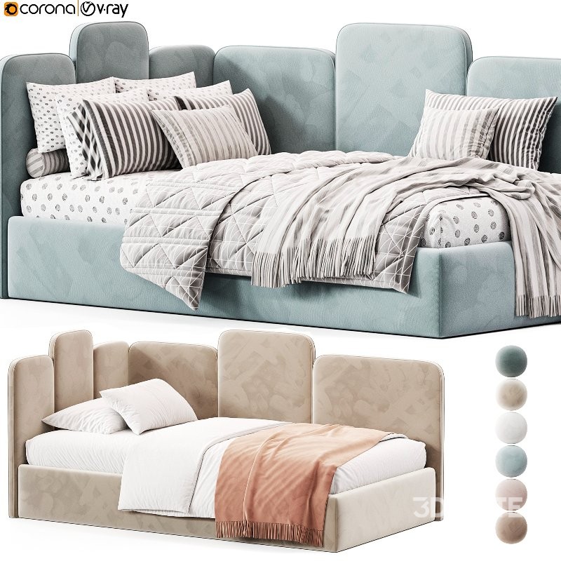 Corner bed Pikachu Design Image 6