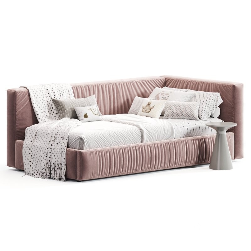 Corner Soft Bed MONA by Mamoony Image 1