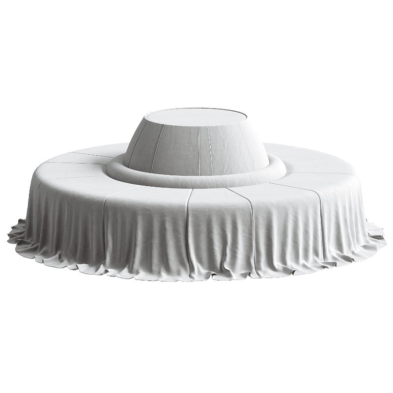 Gyvate Drape Round Sofa Image 1
