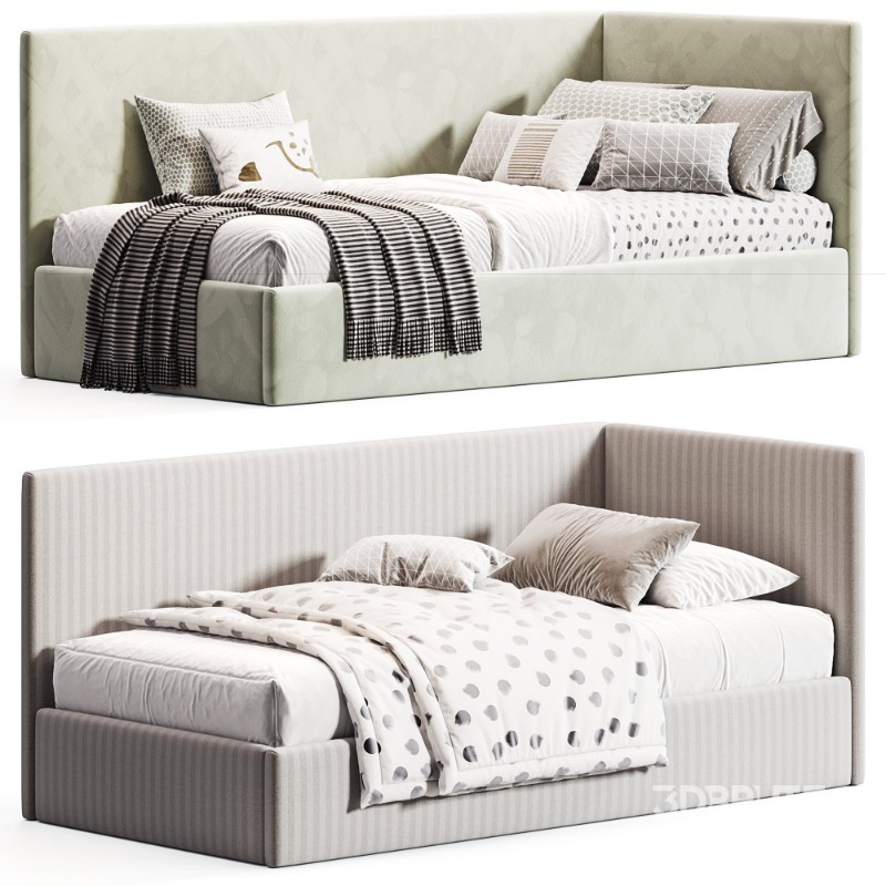 Corner bed BEATRICE by Mamoony Image 3