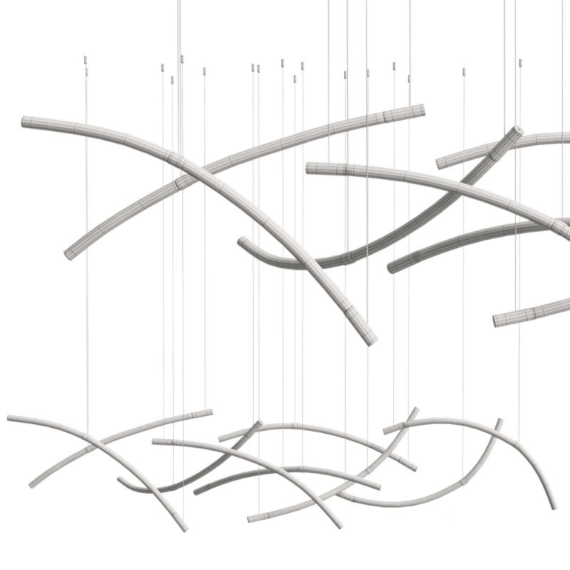 Bomma Flare 9 Light Chandelier Image 5