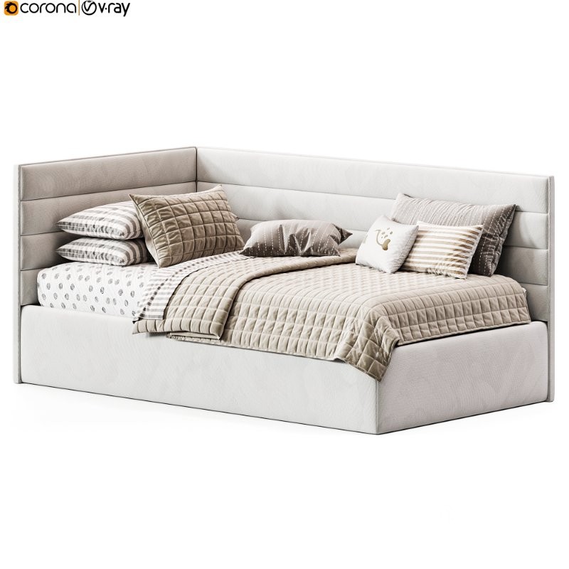 Corner bed Line kids By Sensorsleep Image 5