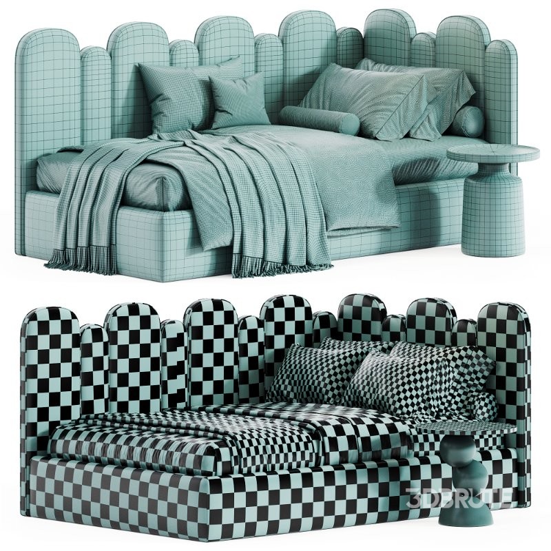 Children’s soft sofa bed Lola Image 8