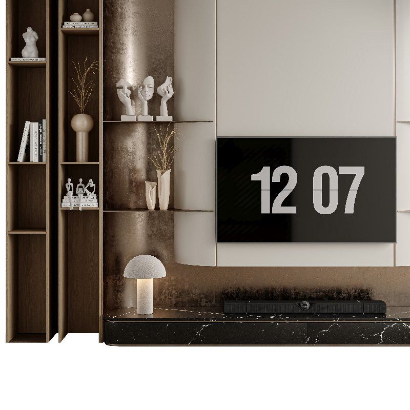 TV Wall-Set 09 Image 4