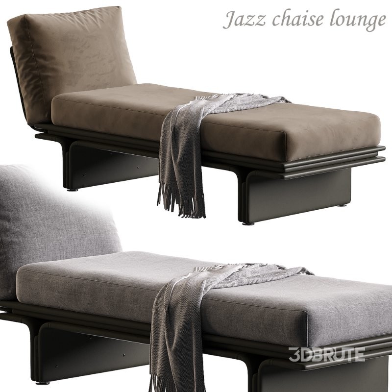 Jazz chaise lounge by Mascheroni Image 4