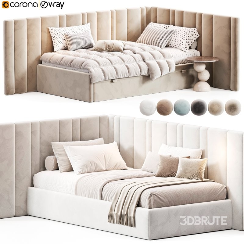 Corner bed Dandy design kids By Sensorsleep Image 6