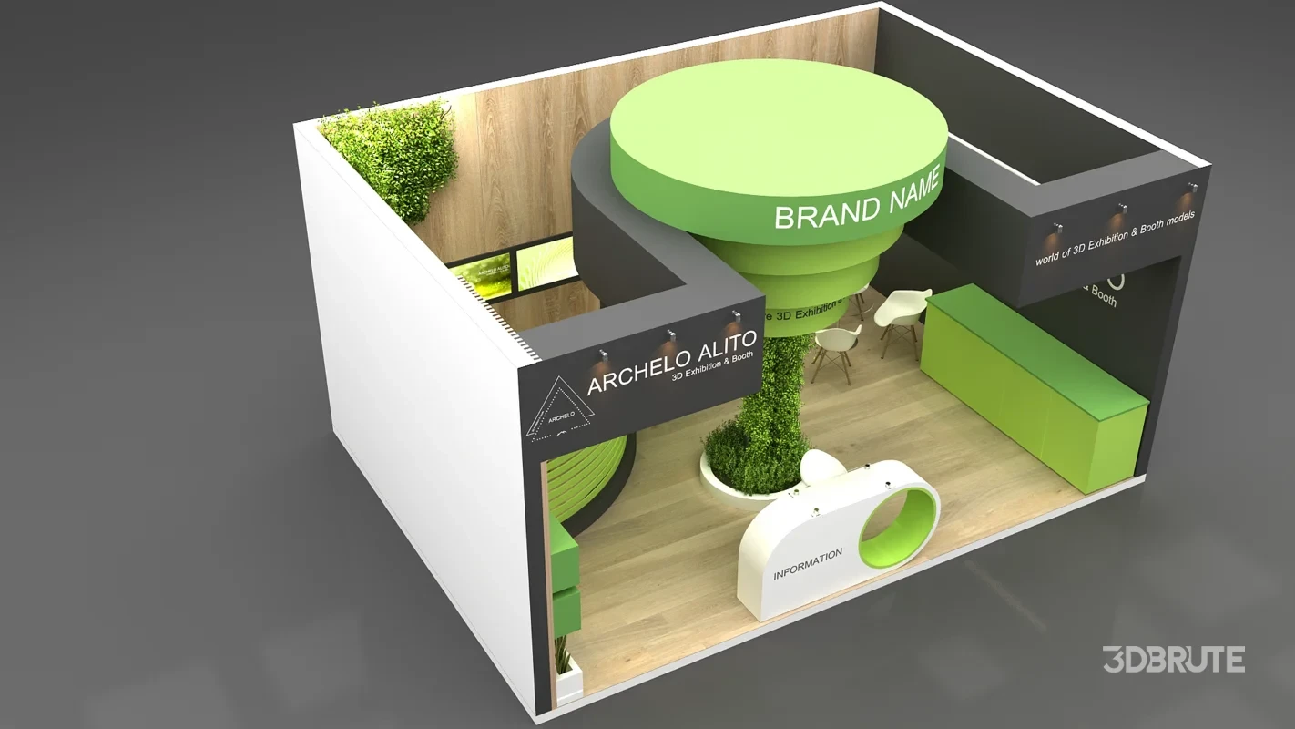 minimal stall exhibition Image 3