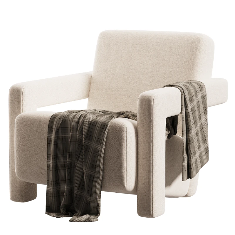 Pink Accent Chair Image 3