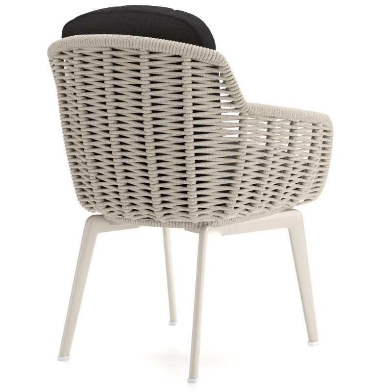 Belt Cord Outdoor Dining Chair Image 4