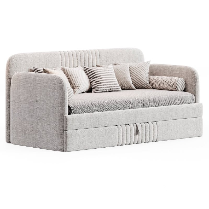 Children’s soft sofa bed Bunny Image 3