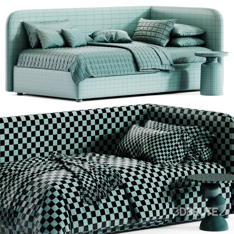 Children’s soft sofa bed Erica Image 7