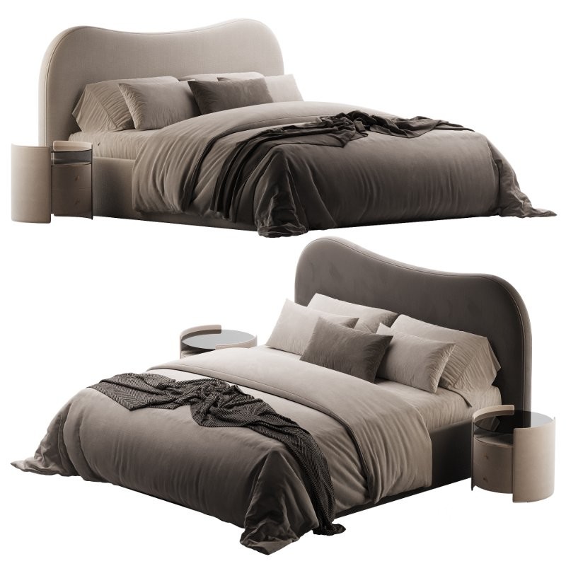 Caldwell Camel Brown Upholstered Image 1