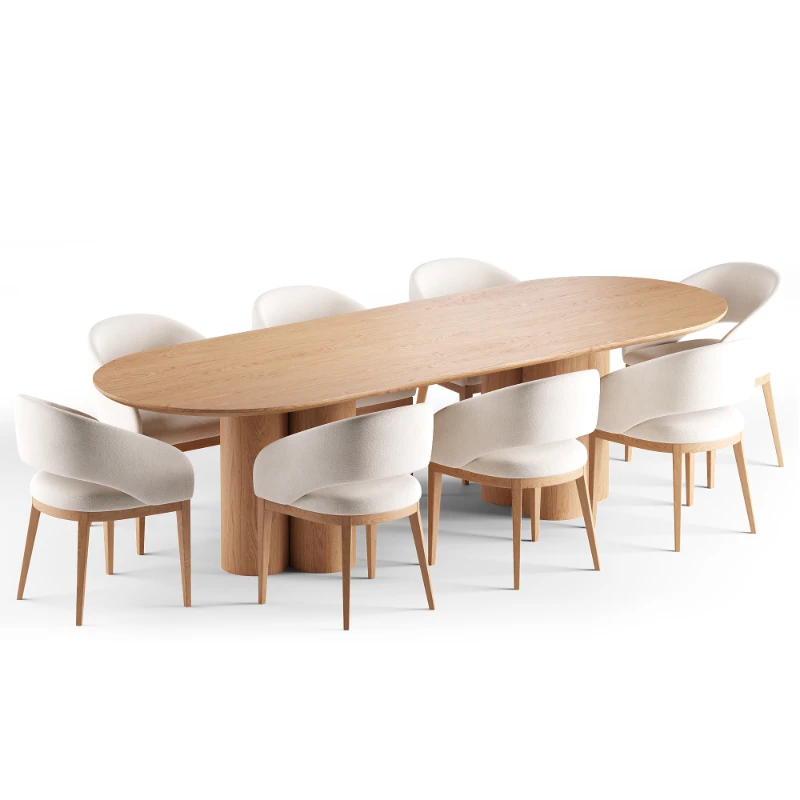 Allen Chair 2 and Townsville Table Image 7