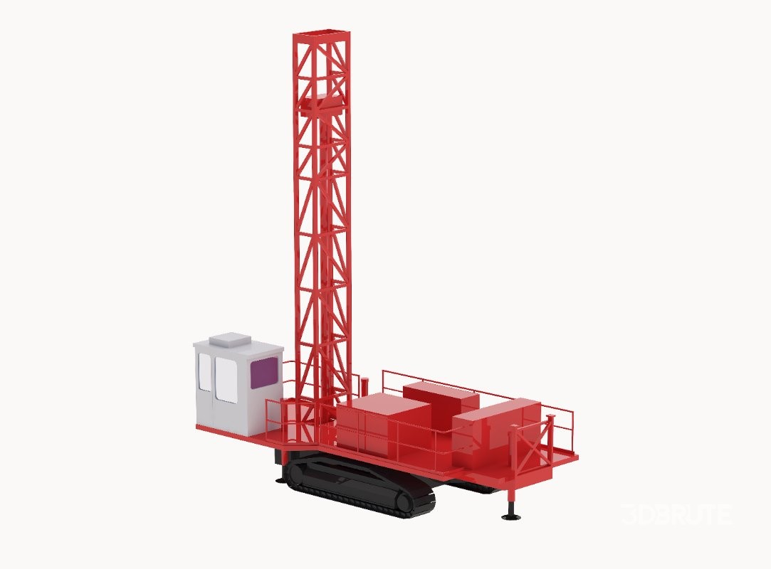 Drill Rig Mining D55SP Simplified Image 1