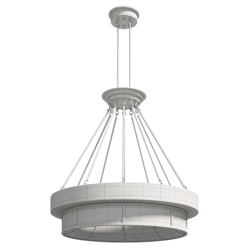 48 W Cilindro Ventura Modern Ceiling Pendant Image 2