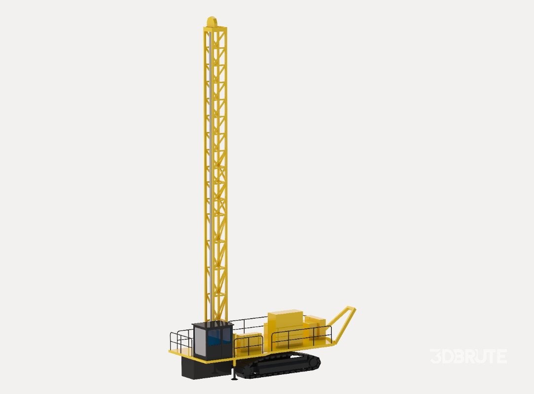 Drill Rig Construction D6240 Simplified Image 2