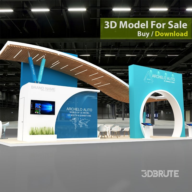 3d stall booth Image 2