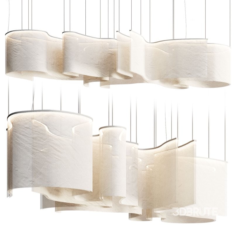 Excitemen Fabric Chandelier Image 1
