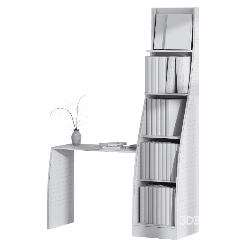 Bookcase in a modern style Image 3