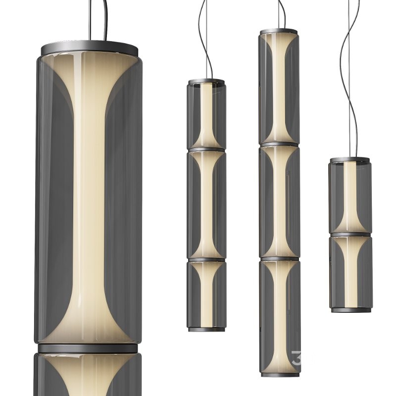 Lasvit Miles Vertical Pendant Lamps Image 1