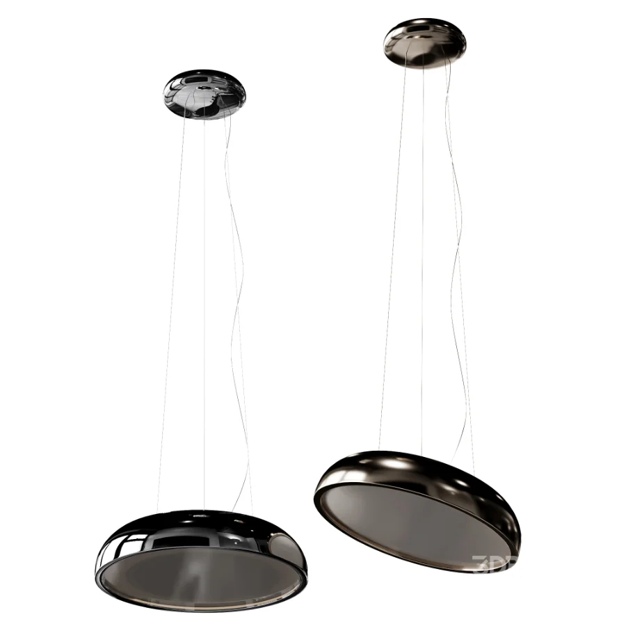 Reflexio aluminium pendant lamp Image 6
