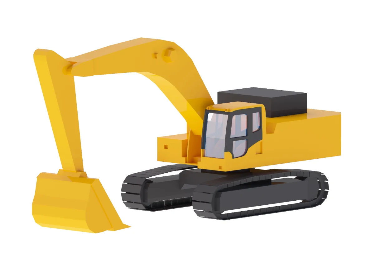 Excavator Construction PC850 Simplified Image 3