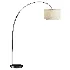Overarching Linen Shade Floor Lamp - Thumbnail 2
