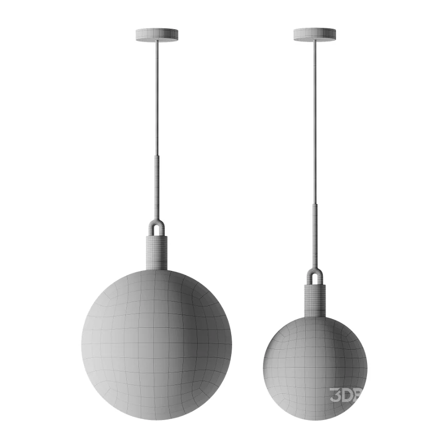 Forked Globe Pendant light Image 9