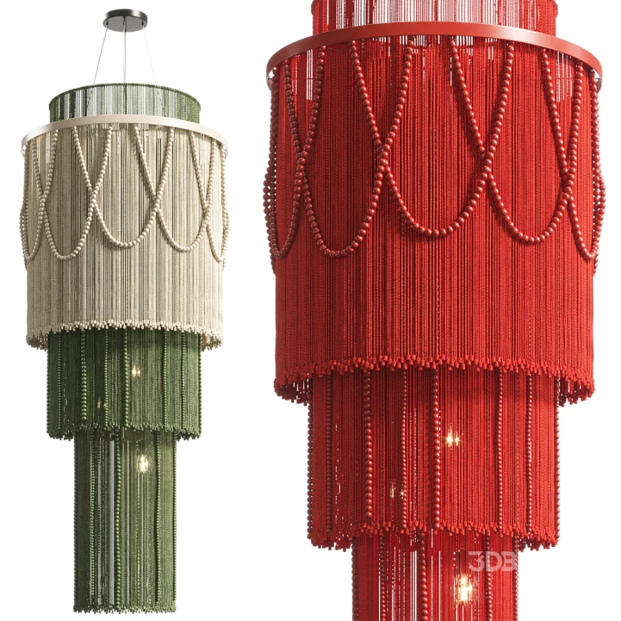 Подвесной светильник Cascade EDL Red Image 7