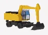 Excavator Construction Loader A920 Simplified - Thumbnail 3