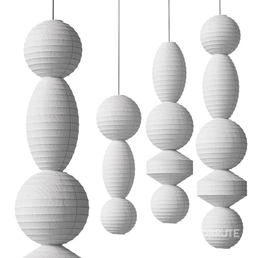 Ori Lantern Series Pendant Lamps Image 4