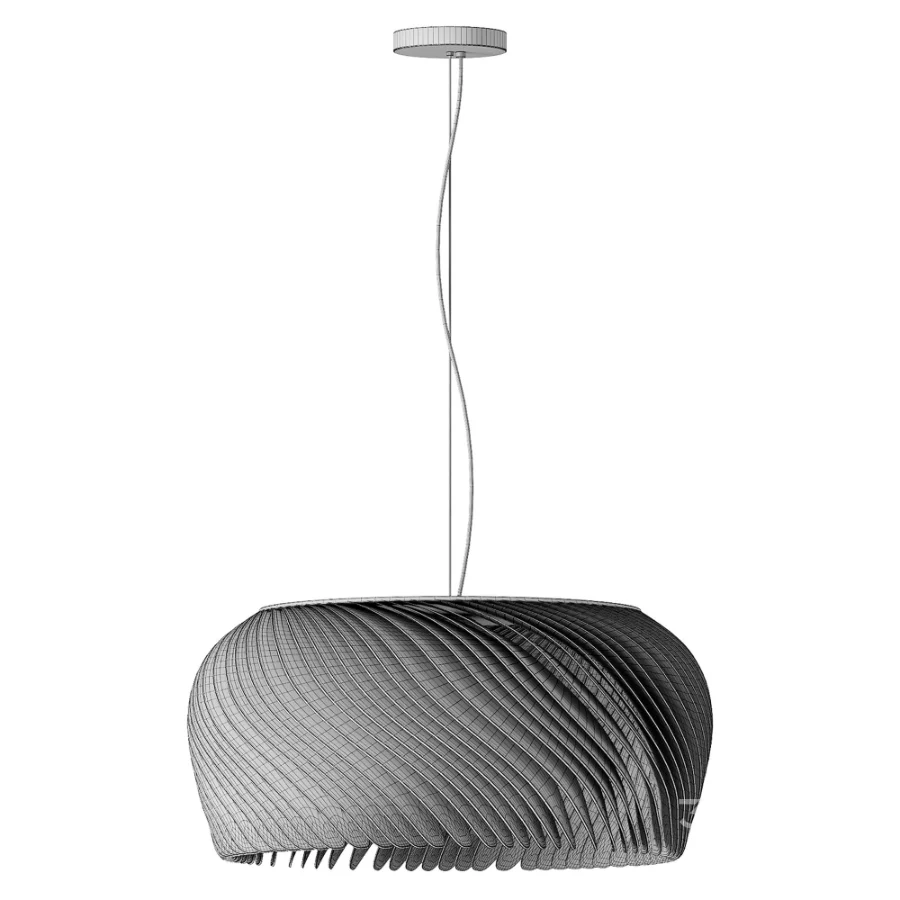 Modern acrylic chandelier Image 3