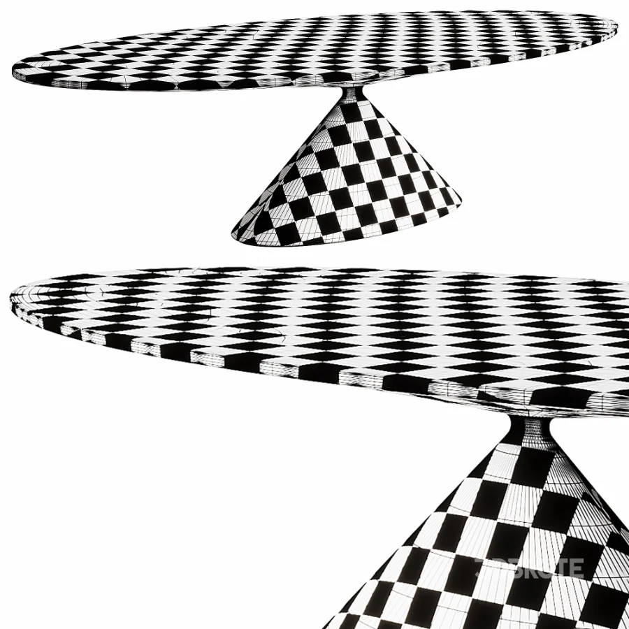 Maxi Clay Oval Dining Table By Desalto Image 3