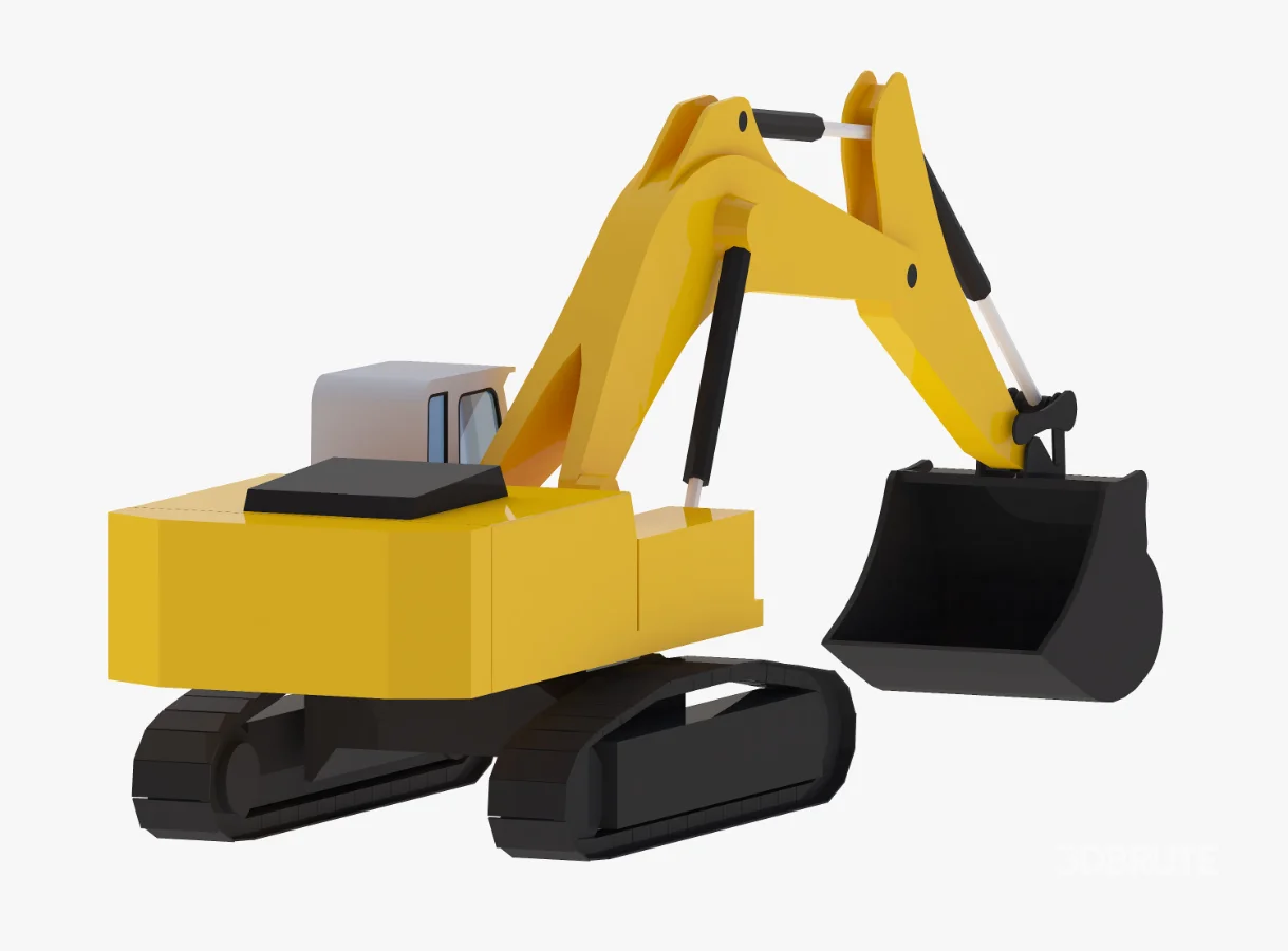 Excavator Construction R954C Simplified Image 4