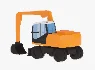 Excavator Construction Loader TW160 Simplified - Thumbnail 4