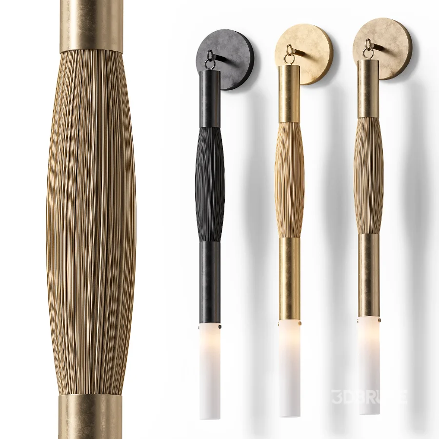 Wall Lamp Apparatus Horsehair 1 Image 1