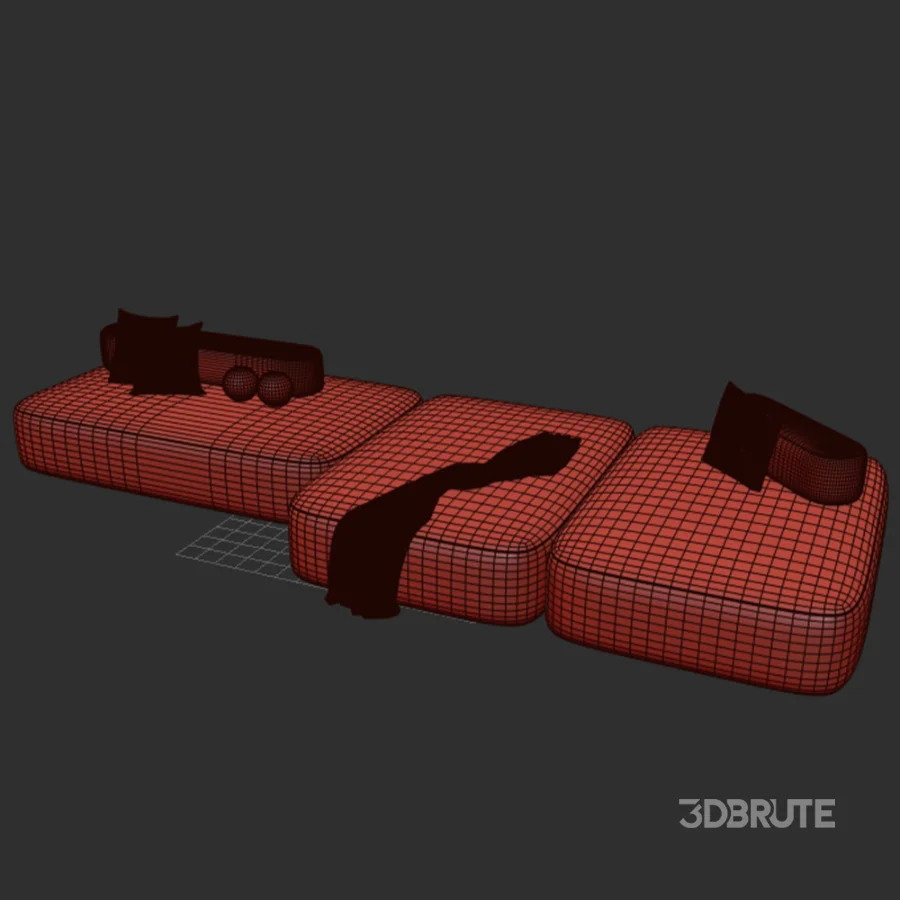 Hegaism MESSAGE modular corner sofa Image 4