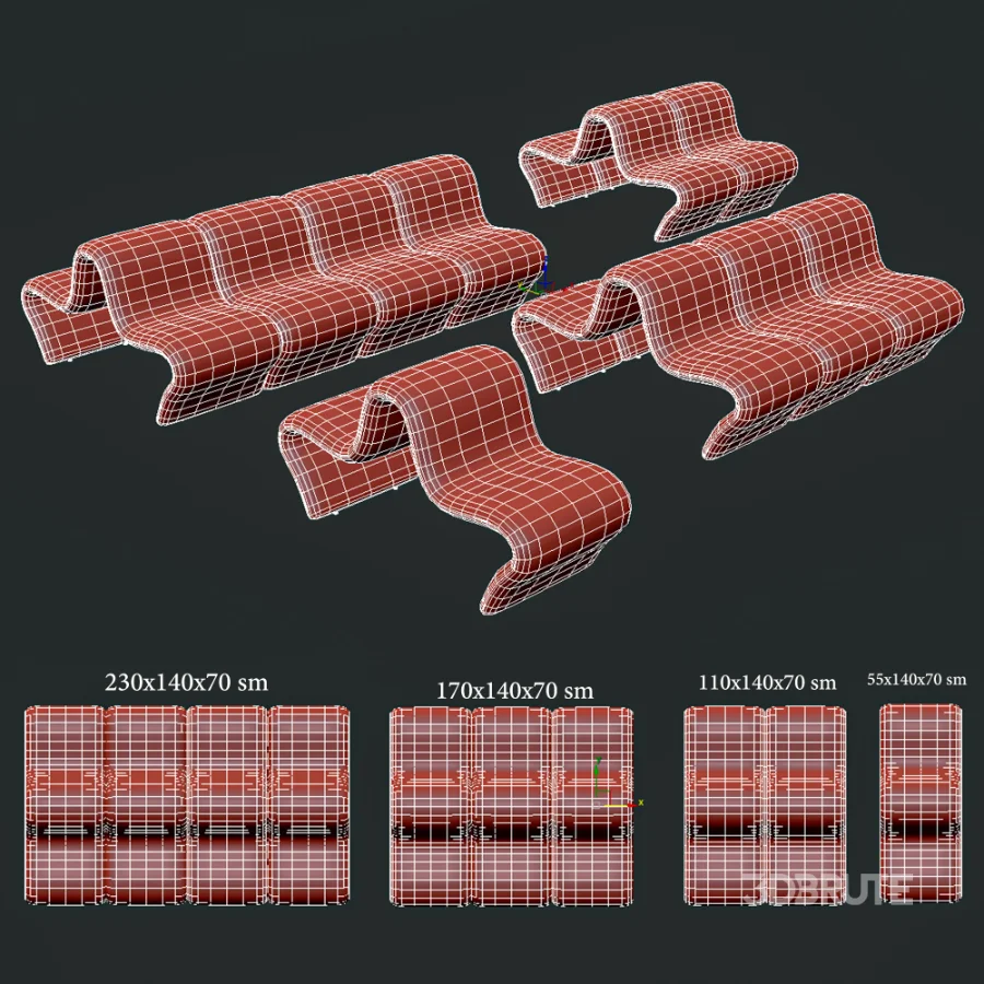 Dos a Dos Louvre Pierre Paulin by 1stdibs Image 7