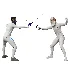 Fencing man in 2 poses - Thumbnail 3